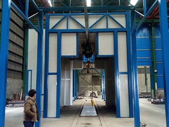 工業噴（pēn）漆房